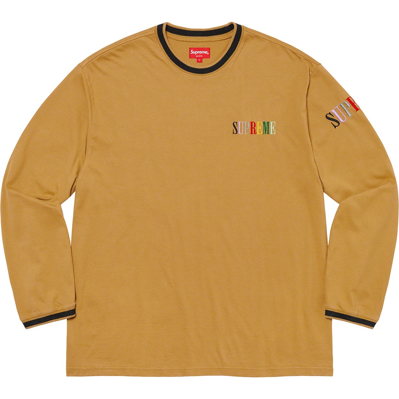 Multi Color Logo L/S Top view 7